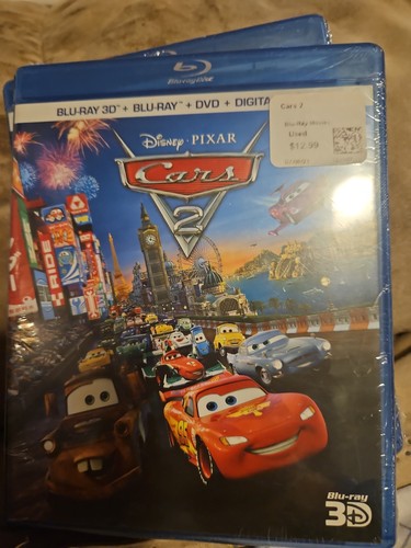 Cars blu ray dvd 2011 - cars,