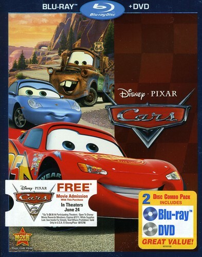 Cars blu ray - (blu-ray/dvd,2011,, 2-disc