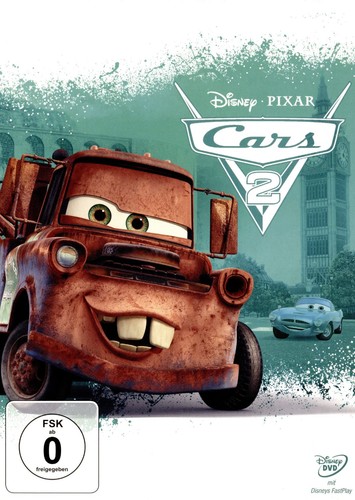 Cars john lasseter - 2, (dvd)