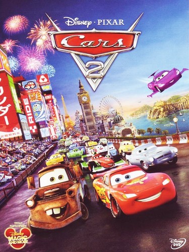 Cars dvd cartoni - cars, 2