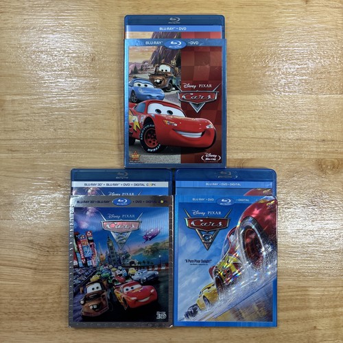 Cars 3 trilogy blu ray - 2, blu-ray