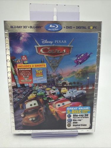 Cars 2d blu - cars, (3d+2d