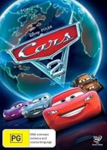 Cars dvd disney pixar - cars, region
